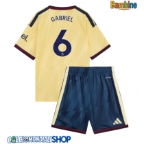 Maglie da calcio Arsenal Gabriel Magalhaes #6 Terza Maglia Bambino 2026-27 Manica Corta + Pantaloni corti)